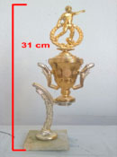 Trofeo Copa Soporte con Mármol